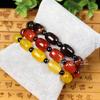 Pulsera de Ágata 10*14 Pulsera de Cuentas de Barril Pequeñas, Estilo Fino Unisex, Multicolor, Pulsera Estilo Diez Yuan al por Mayor
