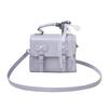 Bolso de Mano Moderno Estilo Coreano Elegante Bolso Cuadrado Pequeño para Mujer 2025 Nuevo Lindo Lazo Gran Capacidad Un Solo Hombro Bandolera