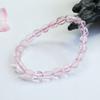 Pulseira de Cristal Rosa Natural Guan Yu Pedra de Hibisco Pulseira de Madagascar Fábrica Atacado Dropshipping S2102615