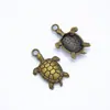 Mais Vendido na Europa e América Pingente Criativo de Tartaruga Moda Pingente de Joia DIY 26*17mm D7121