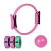 Conjunto Especial de Pilates para Iniciantes 5 Peças Equipamento de Fitness Doméstico Músculo Tapete de Yoga Bola de Yoga Faixa de Resistência