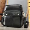 Bolso bandolera transfronterizo nuevo, bolso de hombro retro combinable, bolso de moda para hombre, bolso casual de cuero de gran capacidad para hombre, venta al por mayor