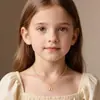 Collar de Moda Transfronterizo Nuevo Europeo y Americano Collar con Colgante de Letra Gruesa tipo Burbuja Cadena para Clavícula de Mujer para Banquetes