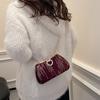 Bolso de Mujer Transfronterizo Bolso de Noche Bolso de Hombro de Cadena de Lentejuelas Diseño Nicho Bolso Cruzado Bolso de Noche para Fiesta de Banquete Bolso de Mujer
