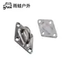 Hebilla Fija Forma de Diamante de Acero Inoxidable 304 Placa Colgante Placa Ojal Hebilla Hebilla para Toldo Vela Puerta de Barco Accesorios de Ferretería en Stock