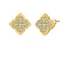 Nuevos Pendientes de Plata de Ley S925 con Aguja, con un Diseño Geométrico de Lujo Ligero para Mujer, Versátiles y Elegantes, Incrustados con Circonitas, Pendientes de Alta Retención de Color