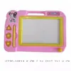 Pizarra magnética para niños, tamaño pequeño, color negro, para escribir y dibujar, con 3 sellos, al por mayor, WJ3100640