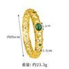 Vietnam oro arena retro cuerpo completo Buda pulsera de hebilla hueca joyería de calcedonia fabricantes de Yiwu suministro directo hombres y mujeres estilo chino