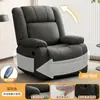 Sofá Multifuncional Elétrico Massageador Sala de Estar Espaço Pequeno Individual Sofá Cama Poltrona de Balanço Pessoa Preguiçosa Lazer Cadeira Giratória