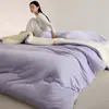 Nuevo Suave Cómodo Transpirable Amigable con la Piel Puff Pupu Lyocell Tejido de Soya Otoño Invierno Edredón Núcleo de Duvet