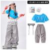 Ropa de Verano para Niñas de Jazz Danza Grupo de Chicas Estilo Dulce Fresco Jazz Street Dance Show Moda Tendencia Fresco Rendimiento Ropa de Rendimiento para Niños