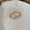 Elegante pinza BB hueca con forma de nube, pinza lateral simple estilo coreano para flequillo, pinza para el pelo ondulado para arreglar mechones sueltos, accesorio para el pelo para mujer