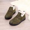[impulse] zapatos de algodón nuevos de otoño e invierno para mujer, cálidos de invierno con forro de felpa, versión coreana de zapatos casuales combinables, sin cordones