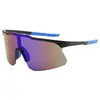 Lentes con Recubrimiento de Espejo para RV Cuadrados de Gran Tamaño de una Sola Pieza Gafas de Sol con Parte Superior Plana para Hombre Resistentes al Viento para Ciclismo en Bicicleta Deportes al Aire Libre