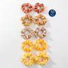 Nuevo Estilo Transfronterizo Retro Simple Color Sólido Set de Gomas para el Pelo Tela Cintas para el Cabello Bandas Elásticas Retro Simples Venta al por Mayor
