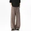 Pantalones Casuales Nuevos de Primavera 2026 para Hombre Estilo Chino Nuevo Imitación Lino Pantalones de Guadaña M-5XL