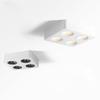 Foco LED Abierto Todo Aluminio Decoración Hogar Sala de Estar Lámpara de Techo sin Techo Integrado Fundición a Presión Cuadrado Ultrafino Antideslumbrante Foco