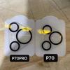 Adequado para Película de Lente Huawei P80Ultra Pacote de Dados Película Protetora de Câmera P70Pro com Placa de Posicionamento Ar Anti-Reflexo