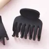Pinza negra avanzada con agarre, temperamento, pinza de tiburón para el cabello, horquilla para la parte posterior de la cabeza, red roja 2022, nuevo clip, tocado