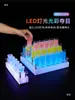 Vasos de cóctel luminosos y multicolores, perfectos para bares, pubs y locales de ocio; un juego de vasos para servir bebidas