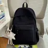 Mochila Sencilla con Estampado de Estrella de Cinco Puntas, Impermeable y Resistente al Desgaste, Bolsa Escolar para Estudiantes, Mochila Casual para Viajes Diarios, Protección de la Columna Vertebral y Reducción de la Carga