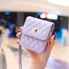Estilo Chanel Universal para Samsung Z Flip45 Pantalla Plegable Bolso de Cintura Estuche de Cuero Flip OPPO Flip N2 Bolso de Hombro