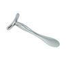 Cuchara de crema para ojos con forma de T, de metal, para masaje facial, para el cuidado de la piel, set de aplicación
