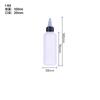 Frasco Dispensador de Cola Pe100Ml Atacado Frasco Dispensador de Pigmento de Tinta Frasco de Plástico de Boca Pontiaguda com Conta-Gotas Líquido