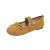 Zapatos Mary Jane de una tira estilo retro francés para mujer, Nuevo estilo minimalista de primavera, Suela plana suave, Zapatos planos de ballet para ir al trabajo