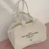 Bolso para Mujer, Bolso de Lona, Versátil, Gran Capacidad, Bolso para Estudiante y Viajero Diario, Bolsa de Tela para Almacenamiento en Viajes de Negocios de Corta Distancia, Para llevar en la mano