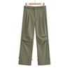 Calça Pantalona Casual de Rua com Personalidade de Nicho Europeu e Americano para Mulheres de Cintura Alta Solta Emagrecedora Leve de Duas Peças para Pernas