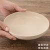 Palha de trigo aprofundado prato de 21cm palha de trigo prato de salada de chá da tarde prato de louça estilo japonês
