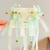 Horquilla floral estilo antiguo para niños, horquilla de princesa tradicional, horquilla con borla estilo chino para niñas pequeñas, accesorio para el cabello Hanfu para niñas