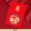 Nuevos sobres rojos de boda para lanzar, sobres rojos especiales con la palabra "feliz" para celebraciones de boda, al por mayor