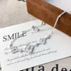 Pulsera de Plata Pura 999 Trébol de Cuatro Hojas para Mujer, Lujo Ligero y Exquisita, Joyería de Plata Pura de la Suerte, Regalo de Cumpleaños con un Toque de Alta Gama