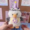 Cor Pinguim Cor Creme Chapéu Gato Cachorro Babador Roupa Boneca Boneca Babador Babador Decoração de Foto