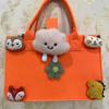 Bolso de Fieltro de Muñeca de Dibujos Animados Bolsa de Regalo de Cumpleaños para Niños Bolsa de Regalo para Fiesta de Bebé Fabricante Venta al por Mayor en Stock