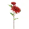 Dália Artificial de Luxo Leve Flor Artificial Casamento Decoração de Casa e Escritório 2 Galhos Flor Falsa Buquê de Flores Artificiais Flor Artificial Transfronteiriça