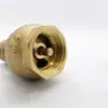 Yuhuan válvula válvula de fondo de latón válvula de fondo para bomba de agua rosca interna válvula de fondo totalmente de cobre Válvula de pie
