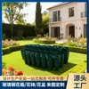Vasos de flores de fibra de vidro para área residencial, floreiras para paisagismo de parques em propriedades, jardineiras grandes de chão para exterior podem ser personalizadas de acordo com os desenhos