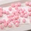 12mm Acrílico Cor de Doce Duas Cores Melancia Contas Redondas Feito à Mão DIY Corrente de Celular Pingente Acessórios de Joia
