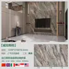 Material de losa de roca brillante de 1200x2700 mm de Foshan, Guangdong, para sala de estar, gabinete lateral de cocina, mesa de comedor, ventana de mirador y encimera de isla