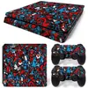 Console de Jogo Ps4 Slim Adesivo de Corpo Inteiro Material de PVC com Canaleta Guiada por Ar Filme Adesivo Bomb