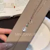 Popular Collar de Jade de Espuma de Agua Natural Estilo Chino de Xiaohongshu con Colgante de Calabaza Chapado en Plata, Cadena para Clavícula Versátil de Lujo Ligero