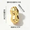 Amendoins de Plástico Ecológicos, Enchimentos de Lingote Dourado Imitação Dourada, Tigela do Tesouro, Jarra das Cem Bênçãos, Enchimentos de Lingote para Porta-Retrato