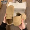 Sapatos estilo Birkenstock de couro genuíno com sola grossa, que aumentam a altura e cobrem totalmente, para mulheres, novos mocassins slip-on de outono de 2026