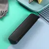 Caja Portátil para Vajilla Tenedor Cuchara Palillos Caja de Almacenamiento de Tres Piezas Popote Estudiante Caja Plegable de Plástico Logo Imprimible