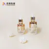 En stock 30ml 50ml Botella Gotero Líquido Esencia Aceite Esencial Botella de Vidrio Fondo Grueso Botella Gotero de Hombro