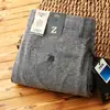 Pantalones Casuales de Algodón y Lino de Gama Alta para Hombre, Nuevo Estilo de Verano, Transpirables, Holgados de Pierna Recta, Pantalones de Lino para Negocios, Pantalones Finos para Hombre
