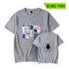 Nueva camiseta periférica Hunter Sizzo de tiempo completo, tendencia urbana, camiseta de verano de cuello redondo y manga corta, estilo holgado para parejas.